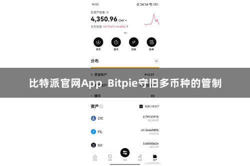 比特派官网App Bitpie守旧多币种的管制