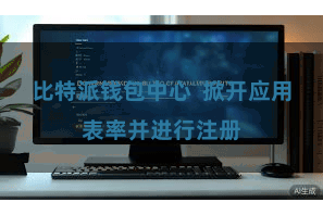 比特派钱包中心  掀开应用表率并进行注册